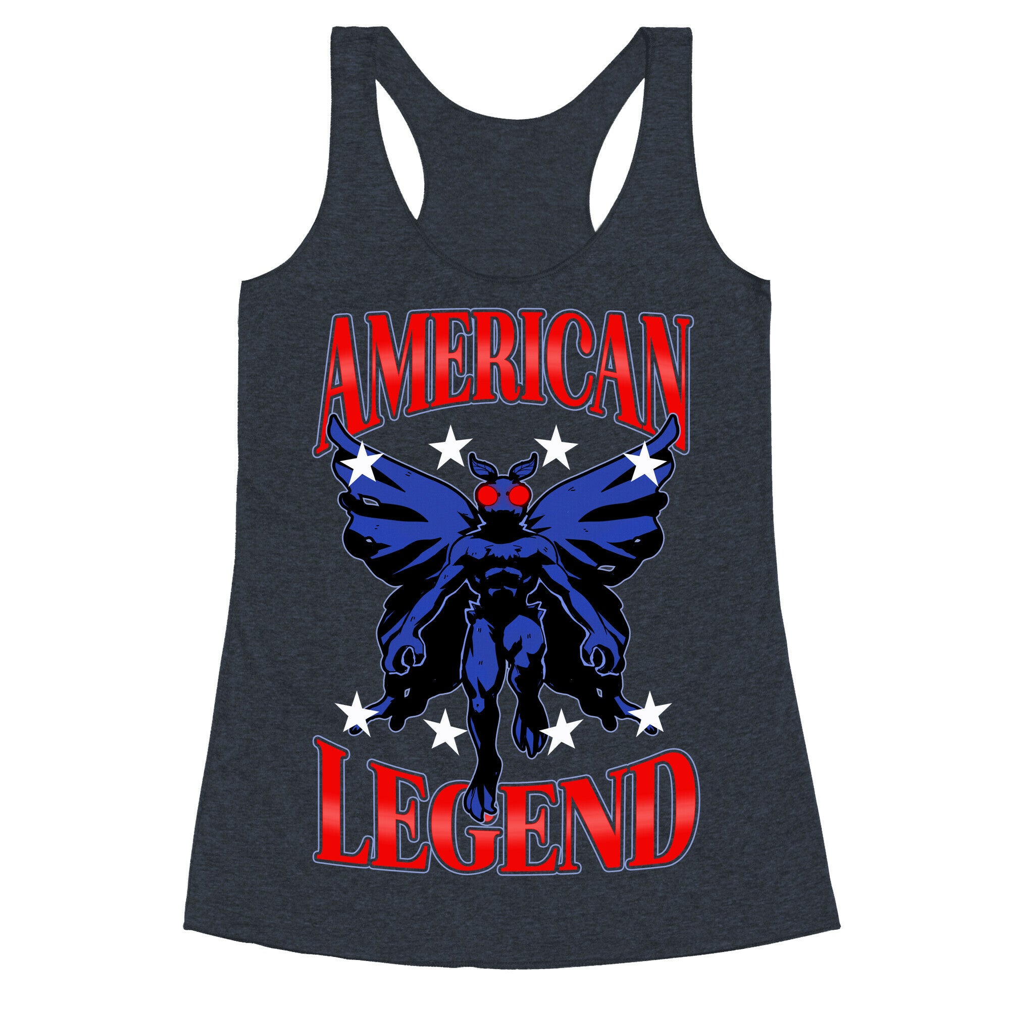 Mothman: an American Legend Racerback Tank